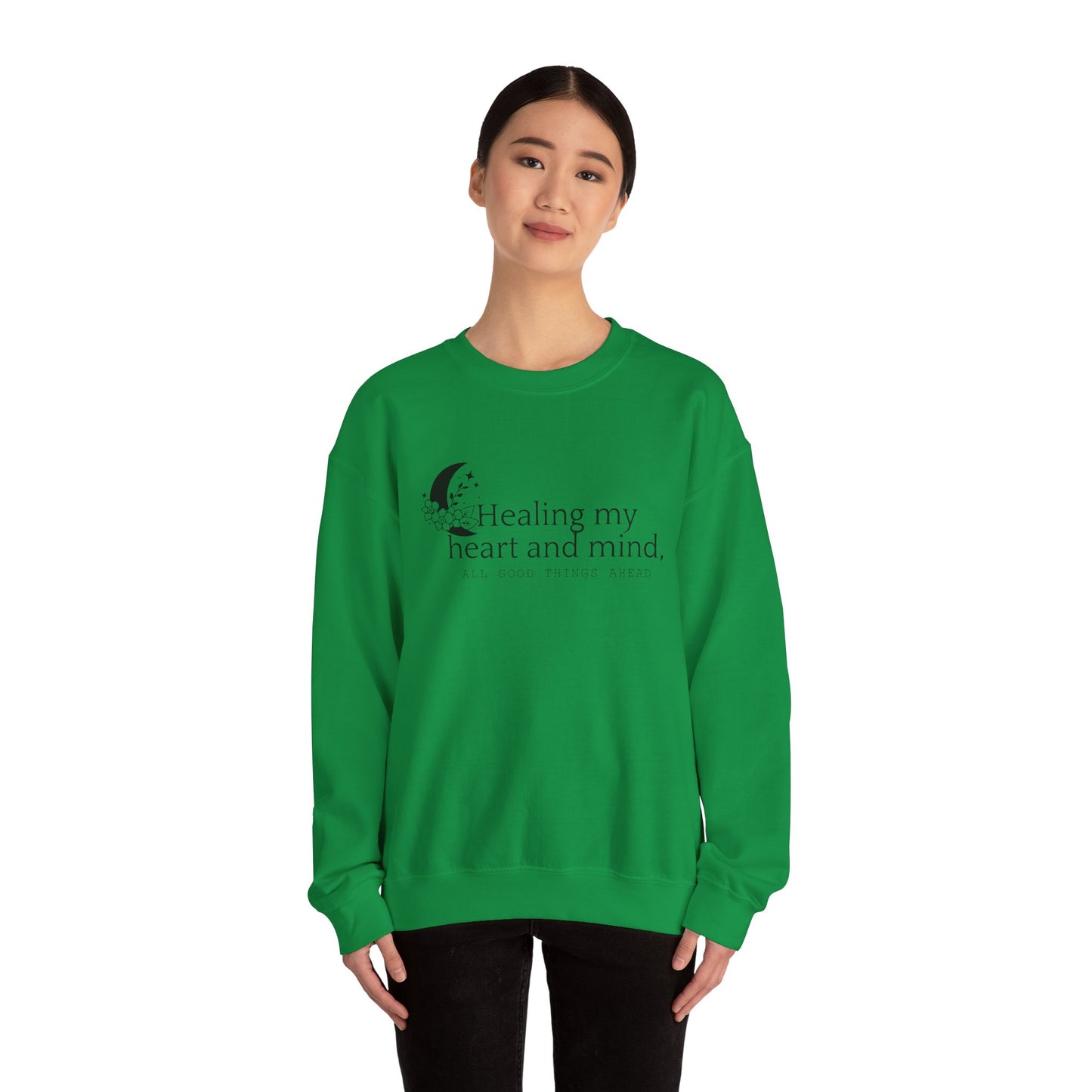 Healing my Heart and Mind Crewneck Sweatshirt