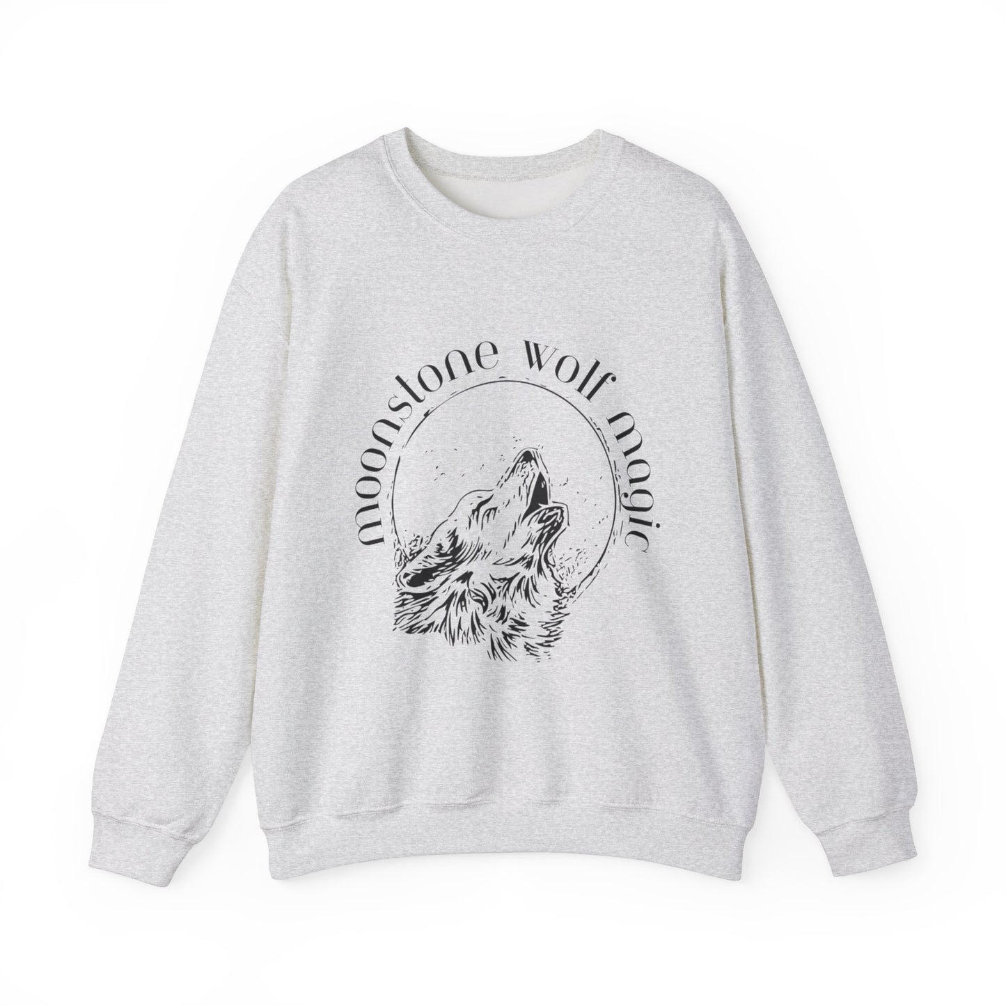 Moonstone Wolf Magic Crewneck Sweatshirt