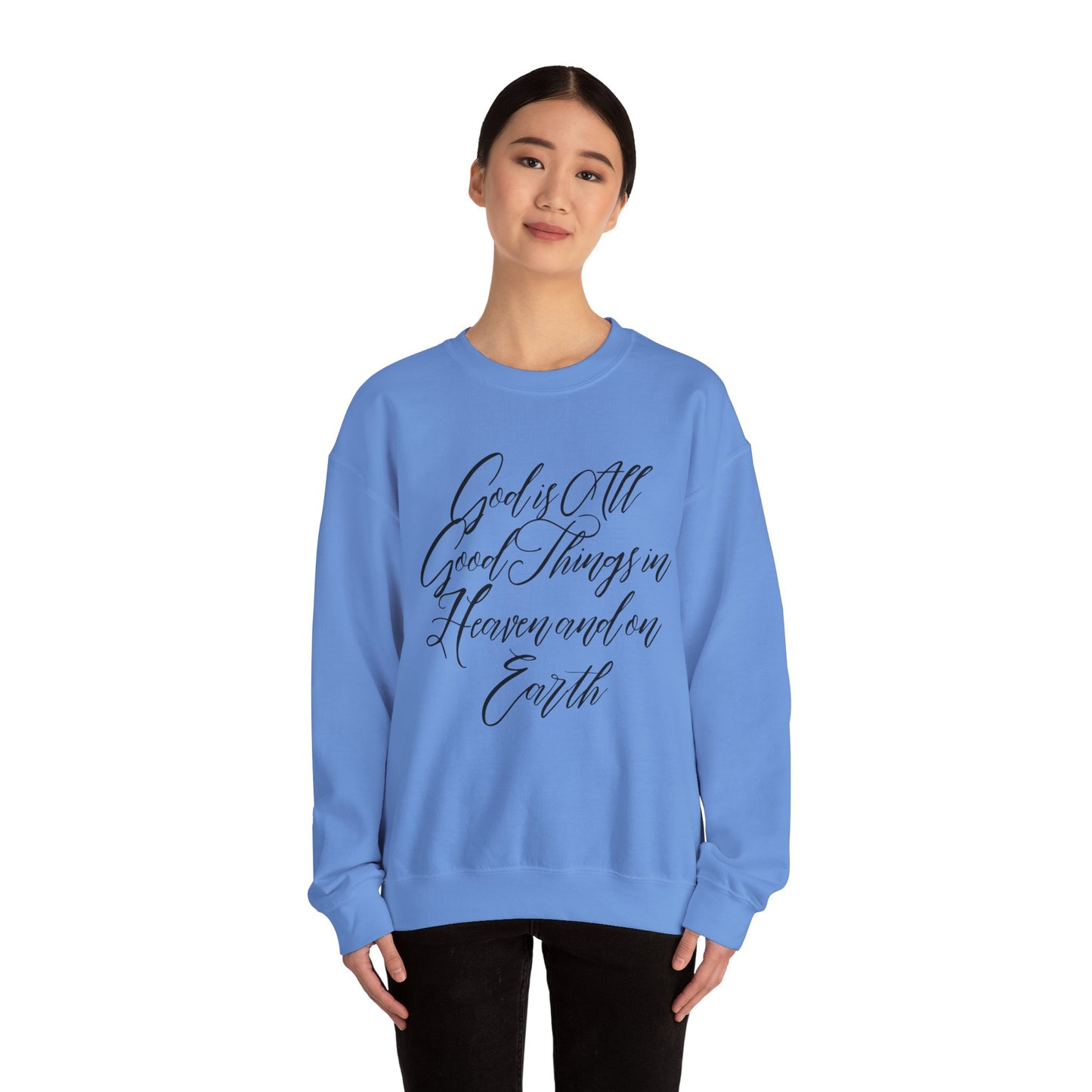 God is Good Crewneck Sweatshirt