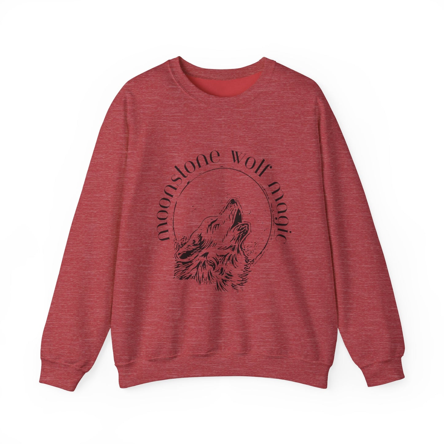 Moonstone Wolf Magic Crewneck Sweatshirt