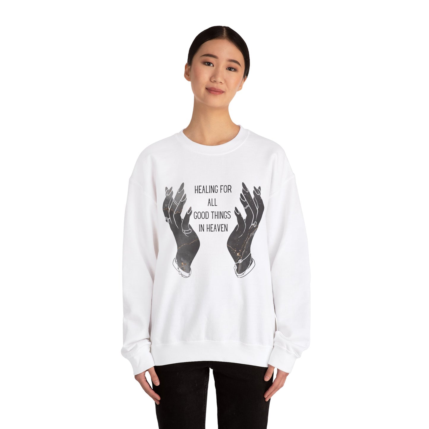 Healing for all things  Crewneck Sweatshirt