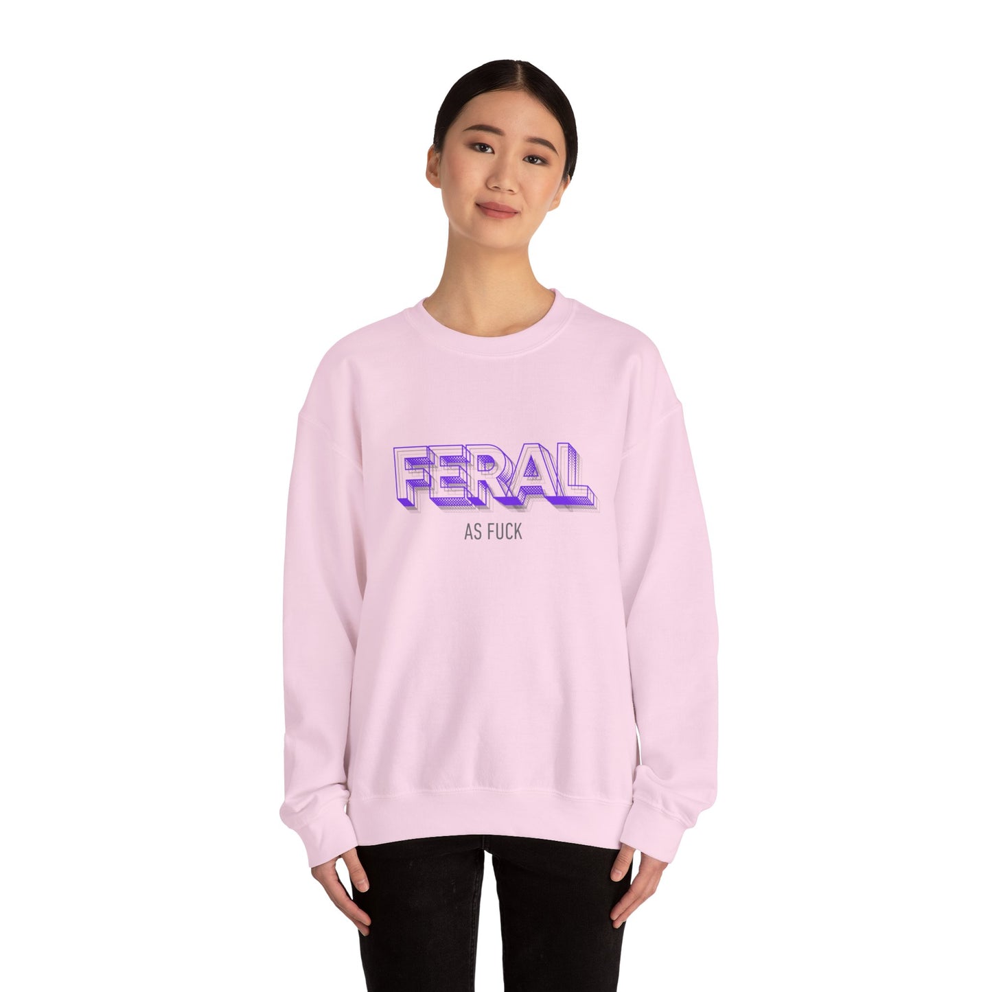 Feral AF Crewneck Sweatshirt