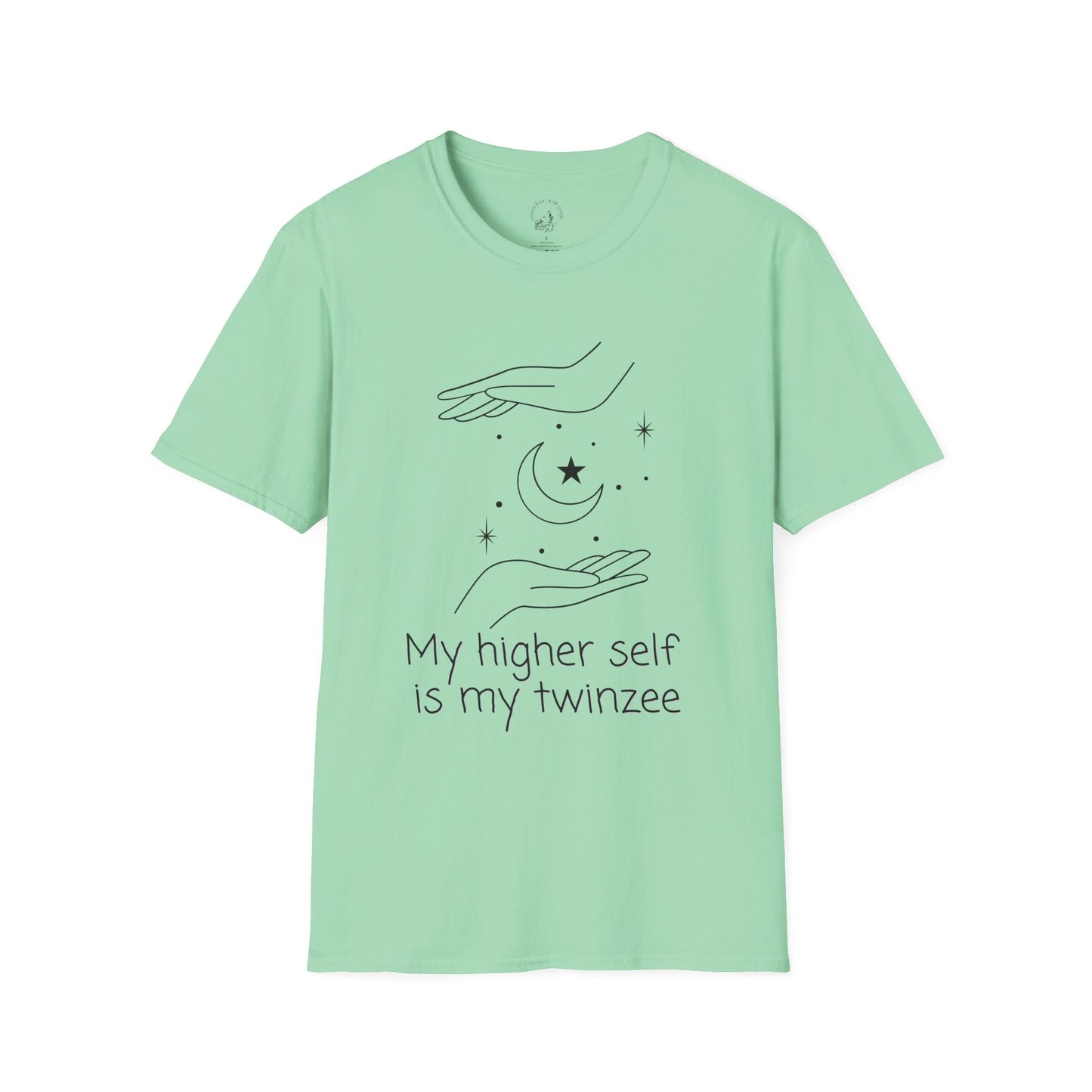 My Higher self is my Twinzee Unisex Softstyle T-Shirt