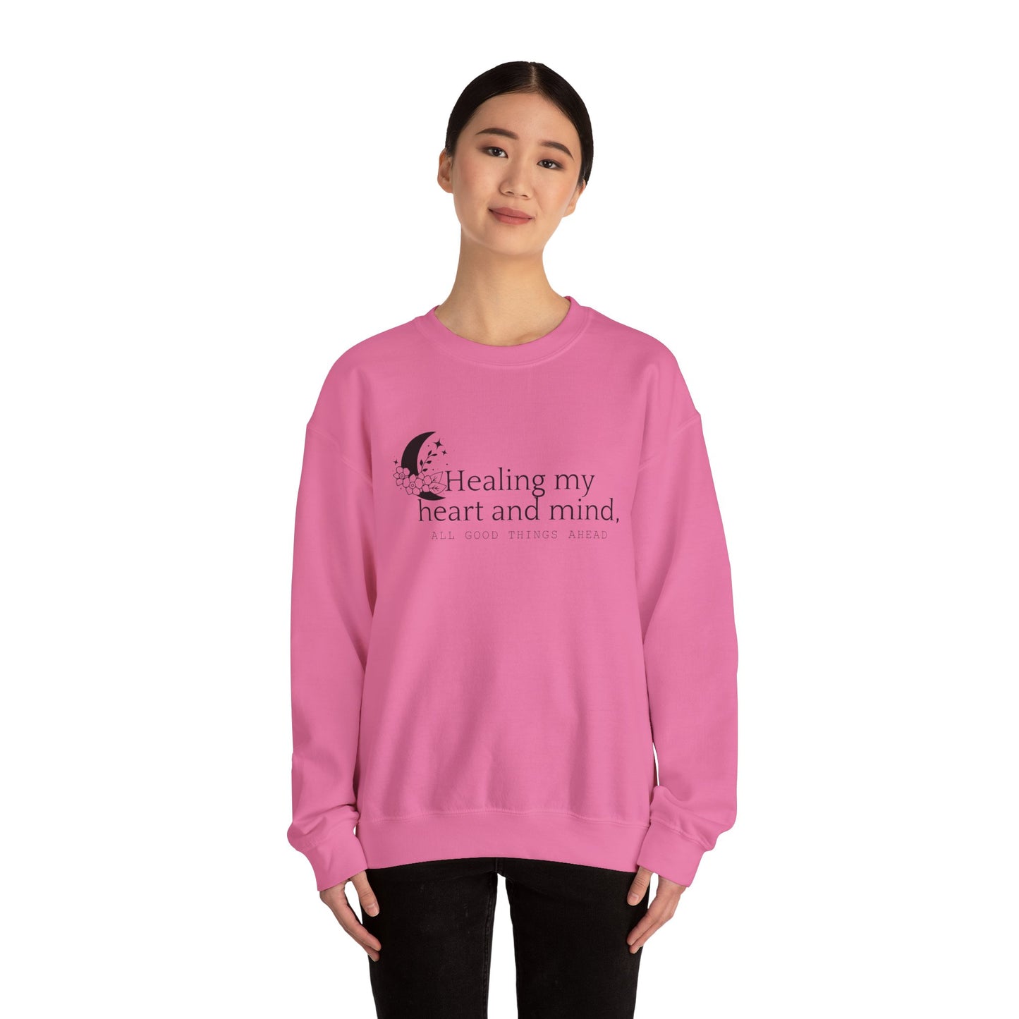 Healing my Heart and Mind Crewneck Sweatshirt