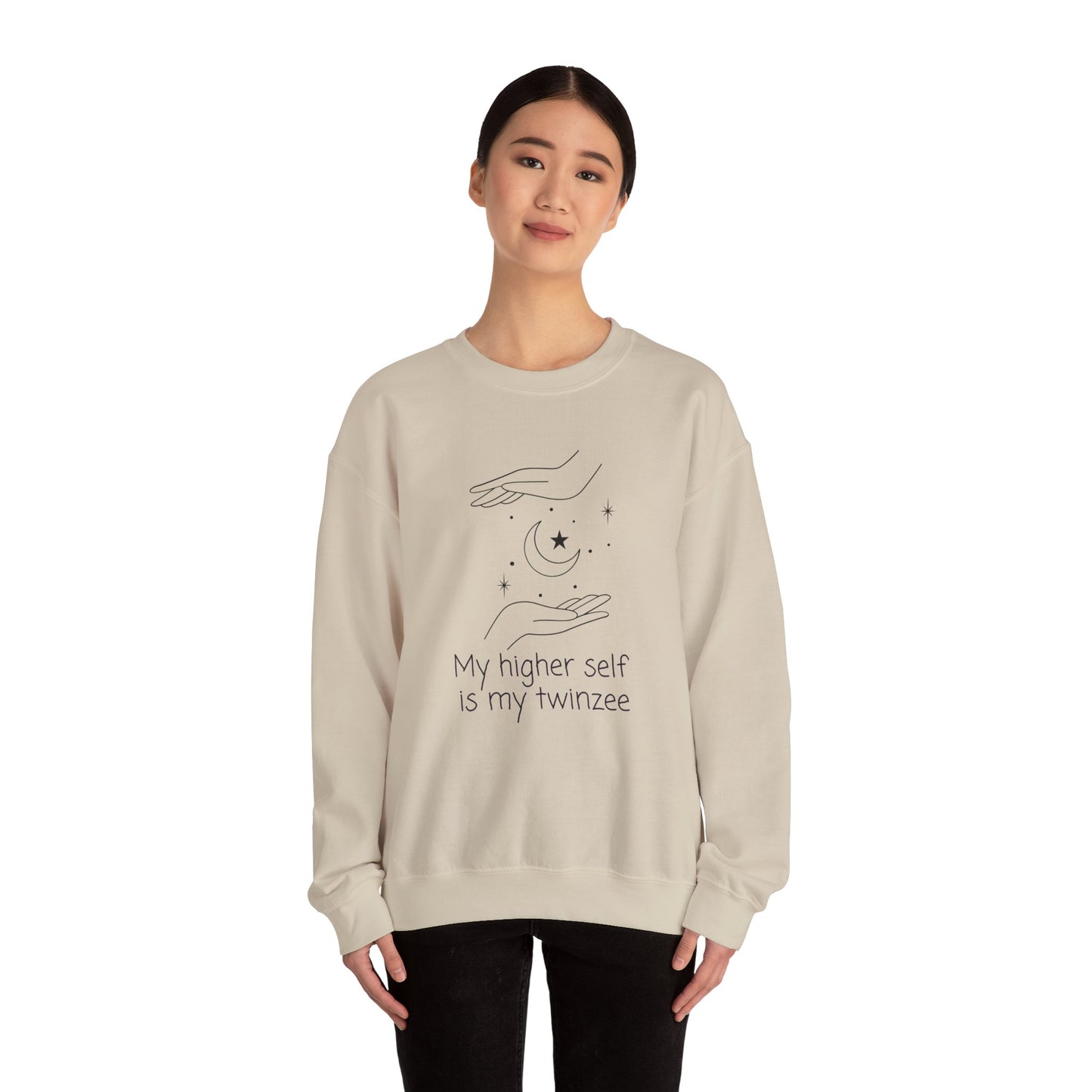 My Higher self is my twinzee Crewneck Sweatshirt