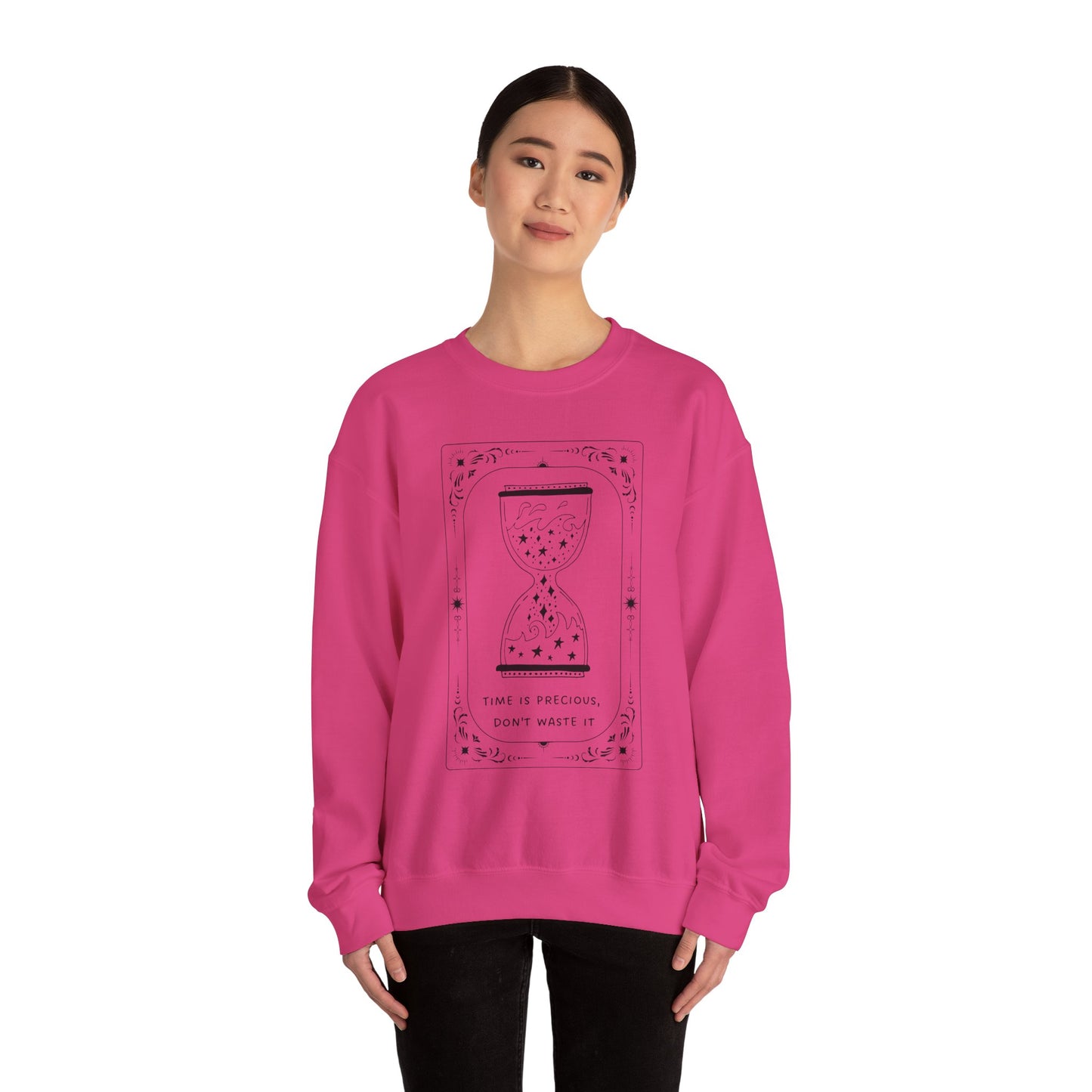 Time is Precious Crewneck Sweatshirt