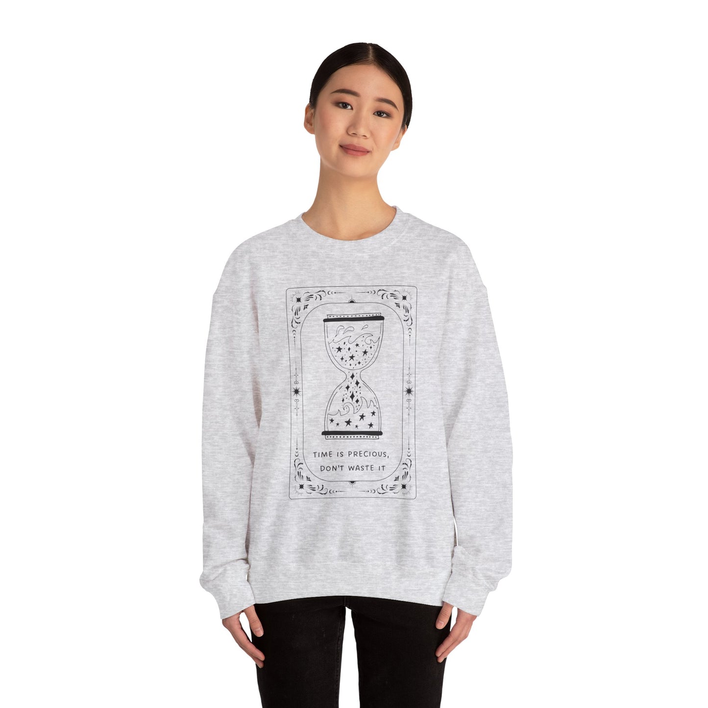 Time is Precious Crewneck Sweatshirt