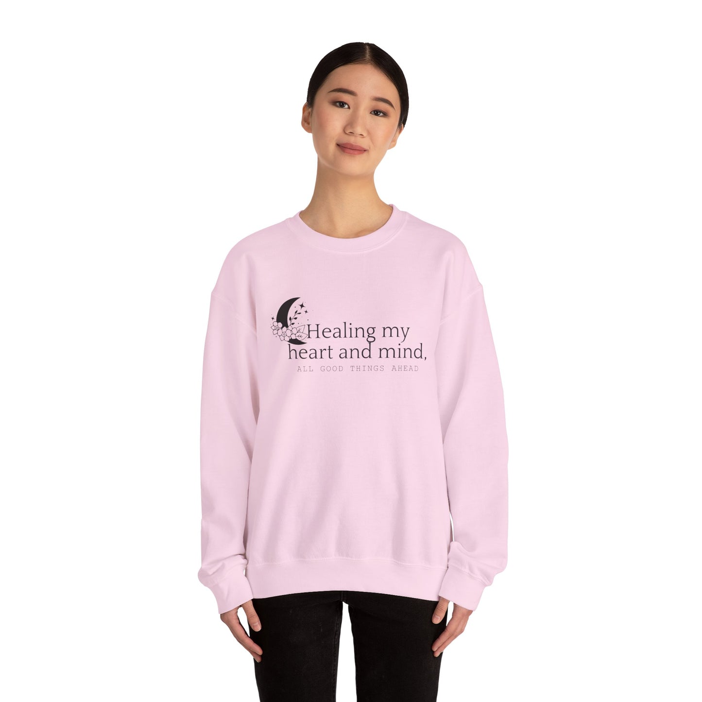 Healing my Heart and Mind Crewneck Sweatshirt