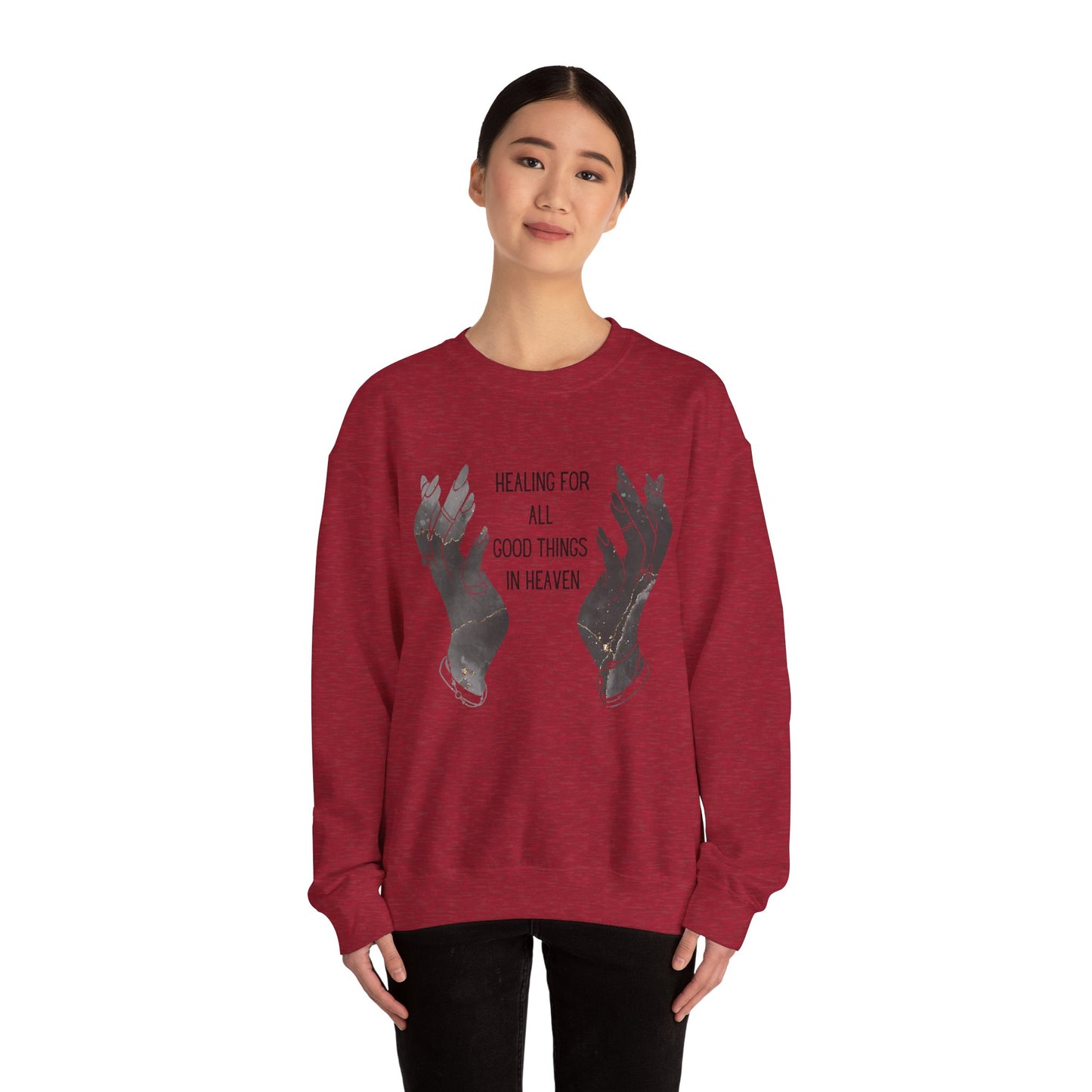 Healing for all things  Crewneck Sweatshirt