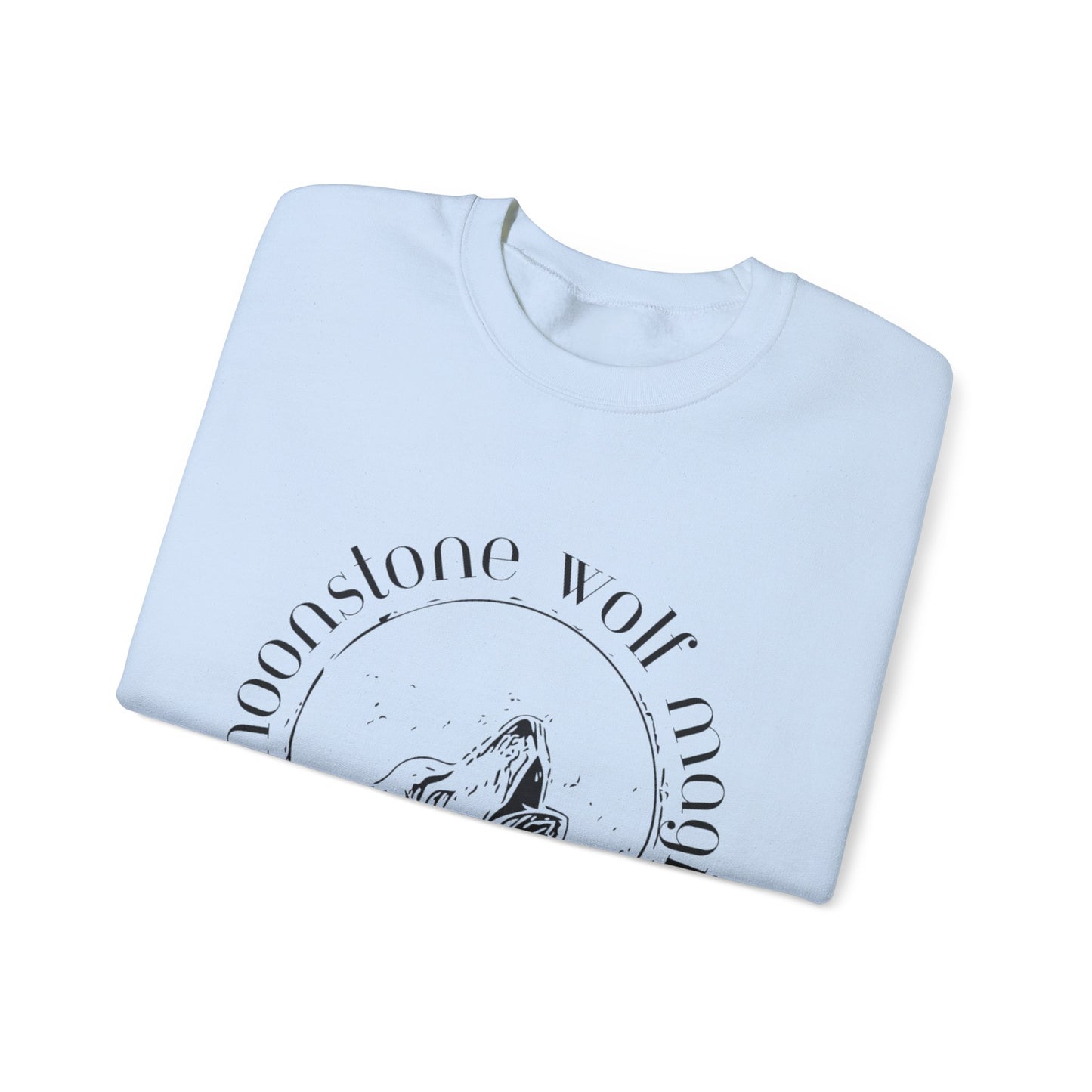 Moonstone Wolf Magic Crewneck Sweatshirt