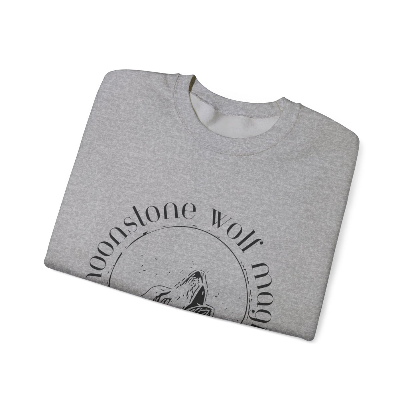 Moonstone Wolf Magic Crewneck Sweatshirt