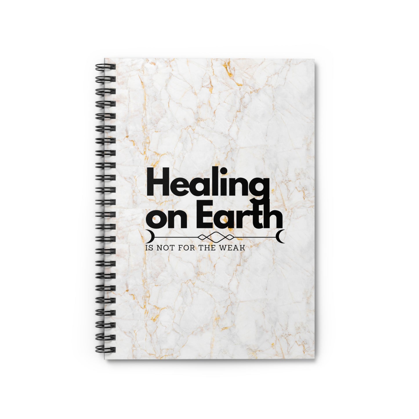 Healing On Earth Spiral Notebook - Ruled Line