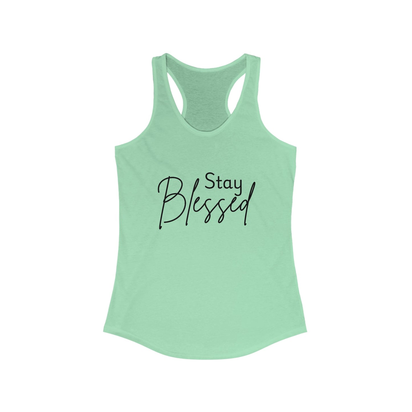 Stay Blessed Racerback Tank